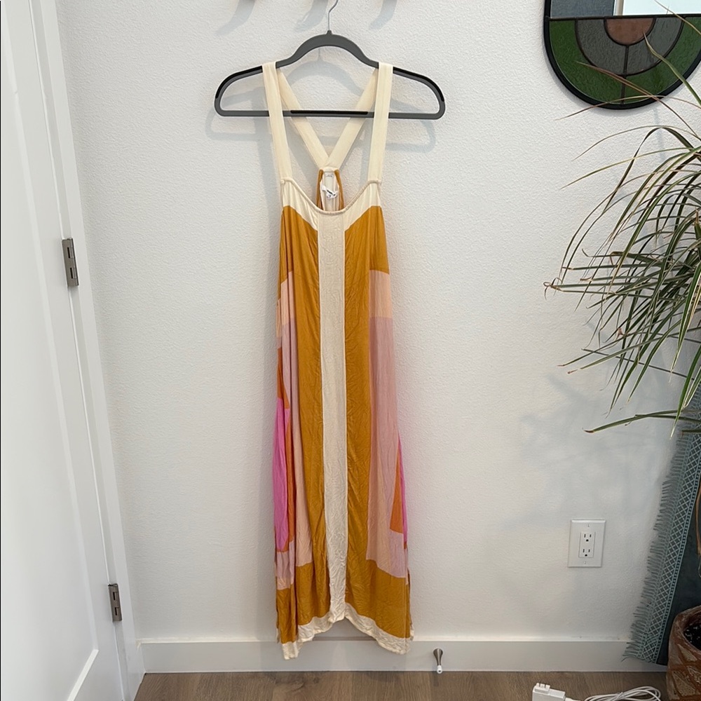 O’Neill Colorful Sleeveless Maxi Dress beach coverup